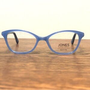 Jones New York Round Full Rim blue Petite Eyeglass Frame J237